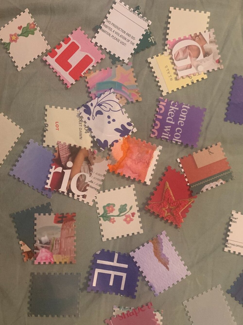 Junk journaling ephemera